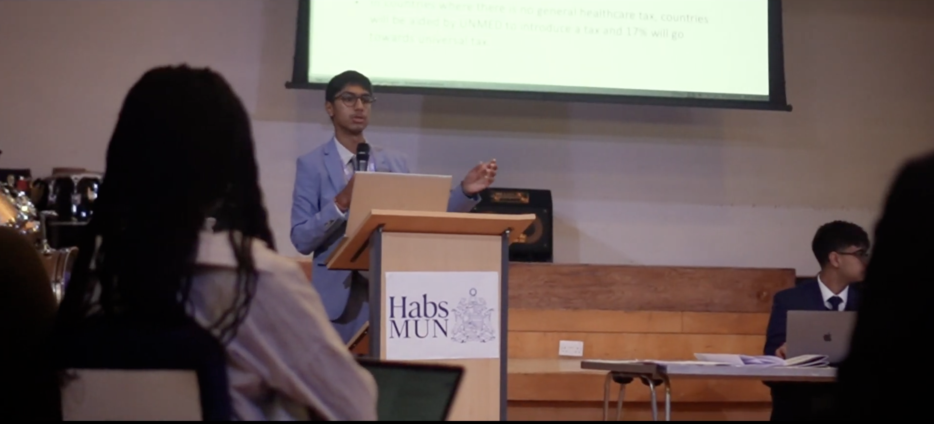 Delegate networking and socializing